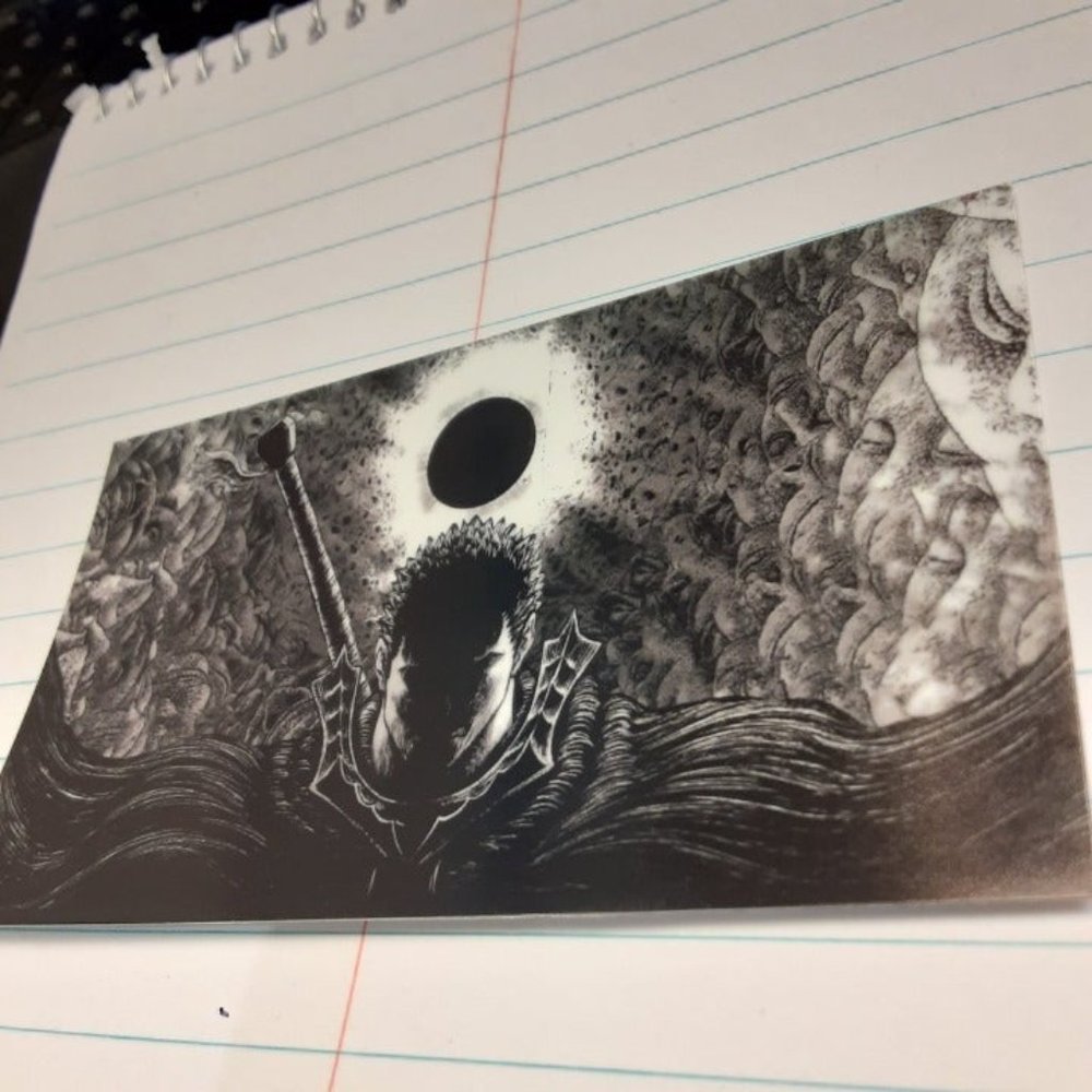 Berserk sticker , Guts Vinyl Sticker Anime